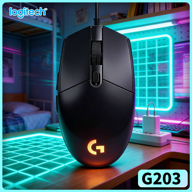Logitech Mouse G203 - Logitech G203 Prodigy RGB Gaming Mouse