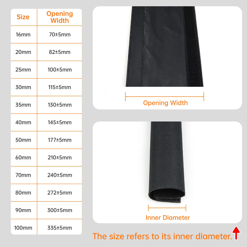 1-10m Waterproof Sleeve Wear-r - Cable Sleeve Neoprene 评论和价格