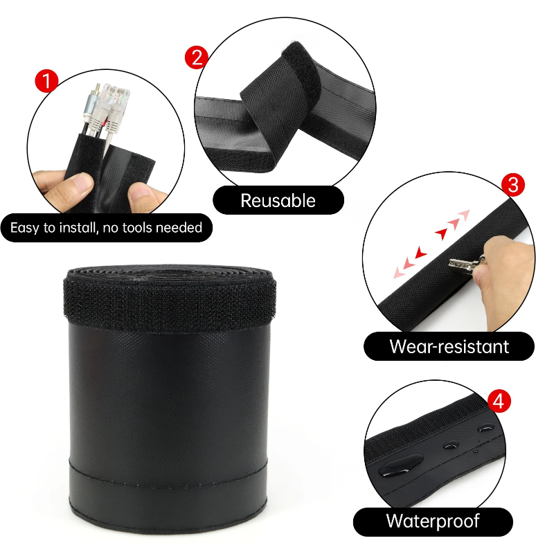 1-10m Waterproof Sleeve Wear-r - Cable Sleeve Neoprene 评论和价格