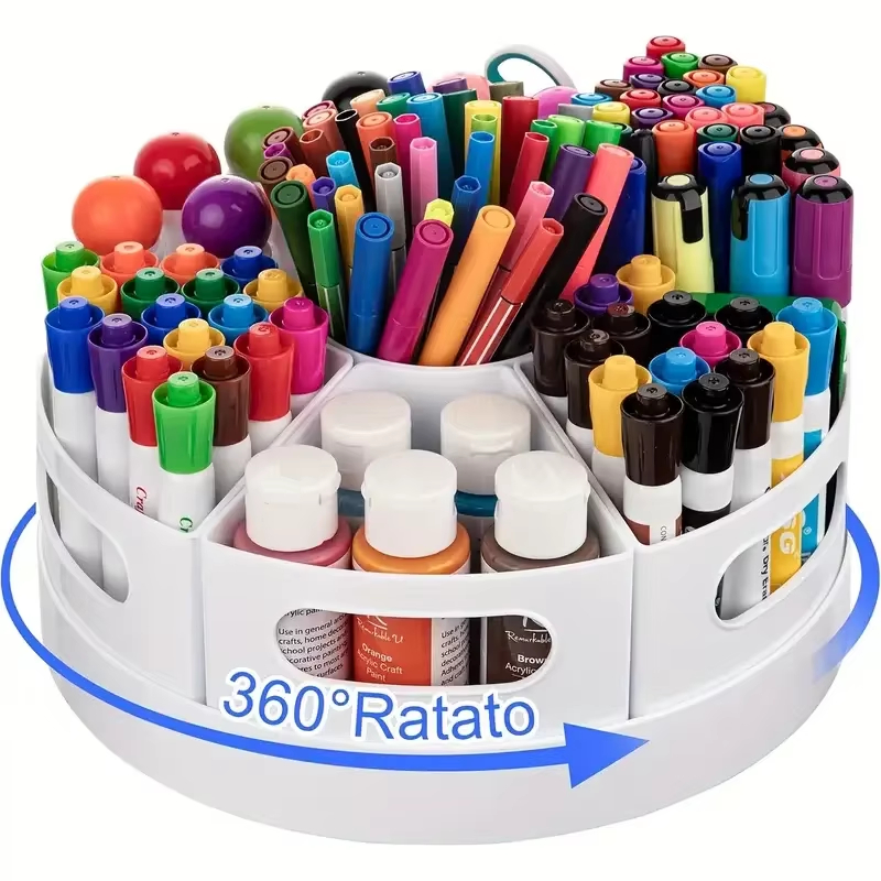 360° Rotating Desk Organizer W - Tech Office Accessories 评论和价格