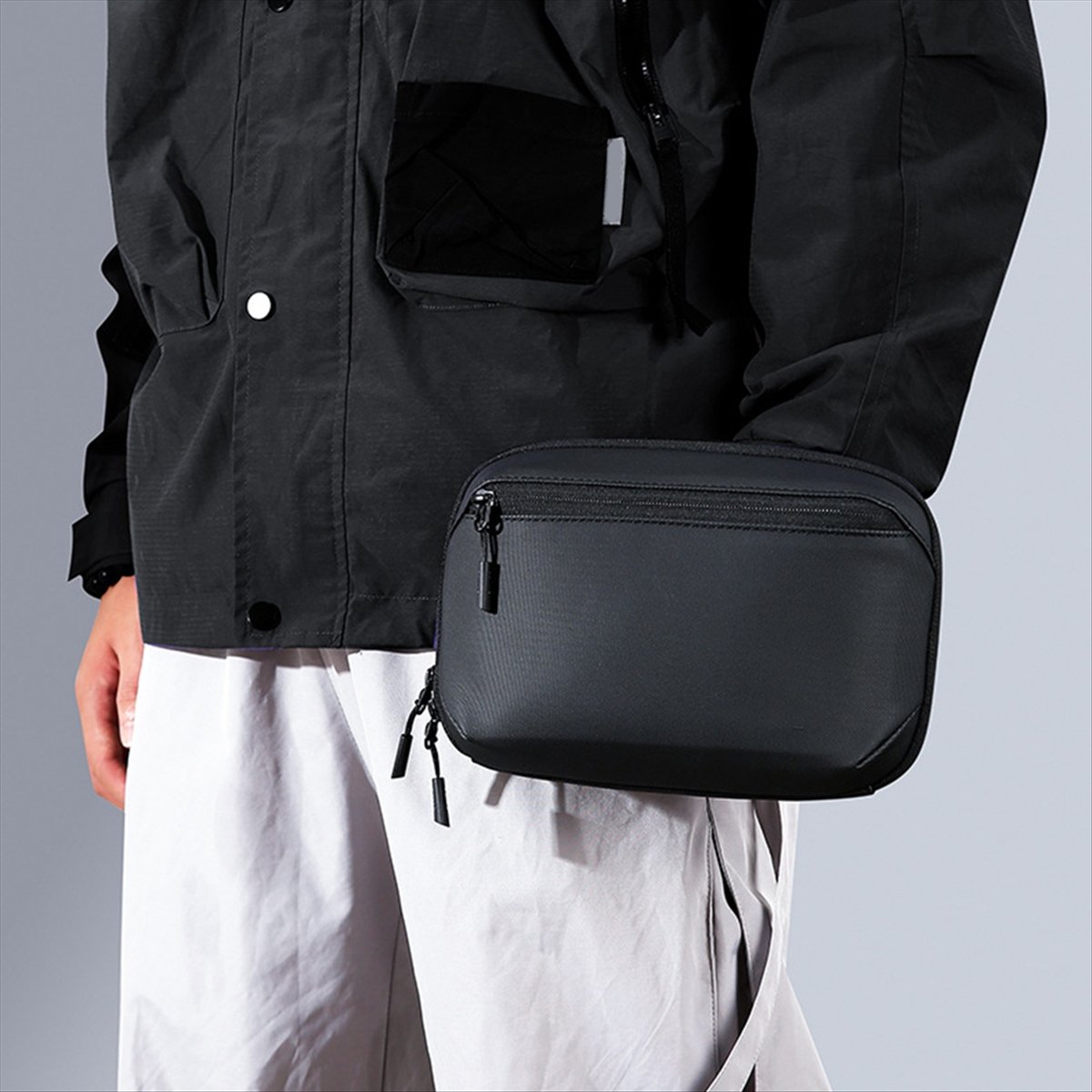 ☶❈＊♥AC1579-Waterproof Tech Pou - Tech Accessories Organizer Pouch 评论和价格
