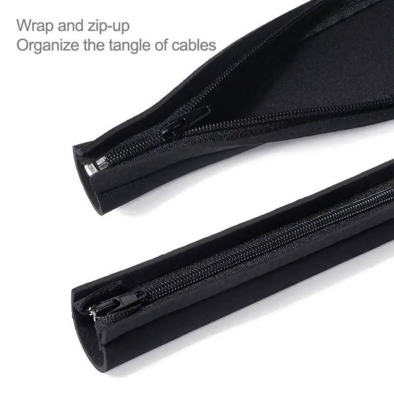 Zipper Cable Sleeve Wire Cable - Cable Sleeve Neoprene 评论和价格