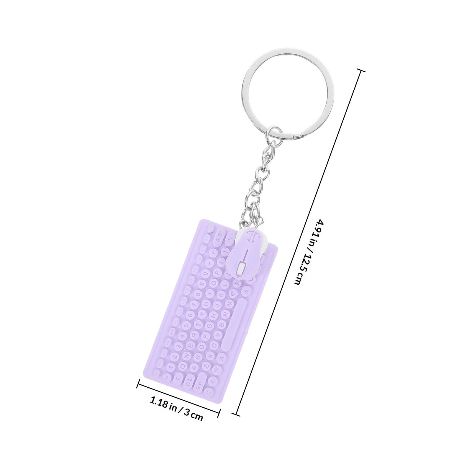 Mini Keyboard Mouse Keychain C - Tech Girl Accessories 评论和价格