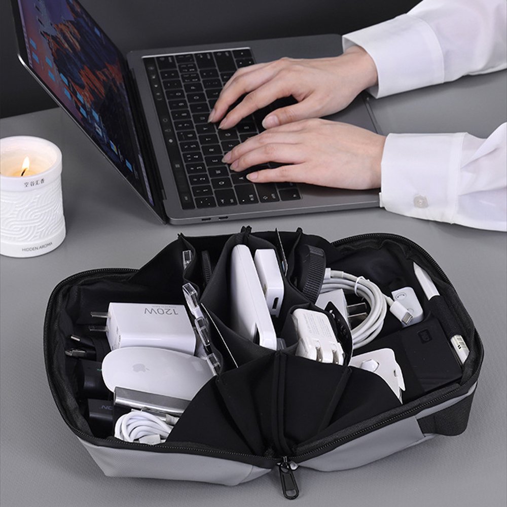 1PCS Travel Tech Pouch,Waterpr - Tech Accessories Organizer Pouch 评论和价格