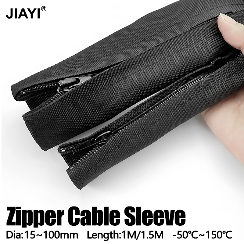 Zipper Cable Sleeve Flexible W - Cable Sleeve Neoprene 评论和价格