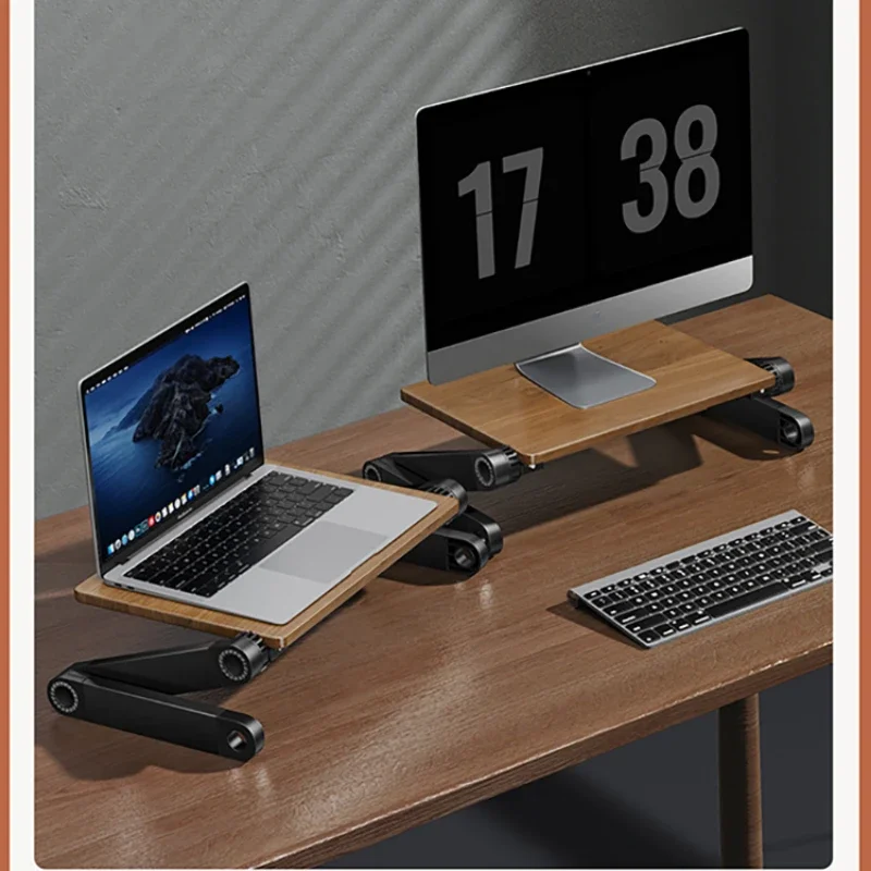 Solid Wood Laptop Height Stand - Laptop Stand Bamboo 评论和价格