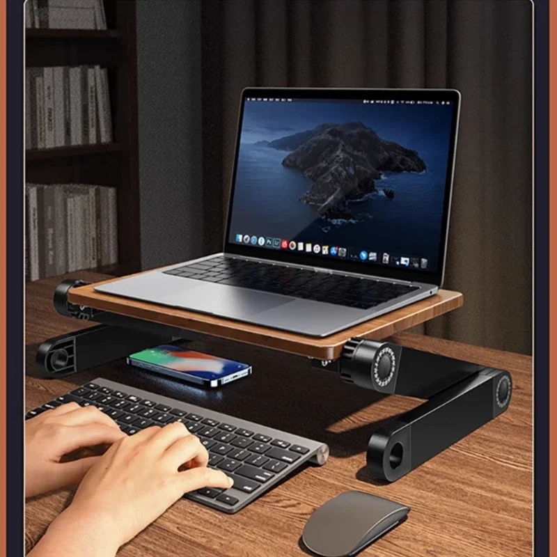 Solid Wood Laptop Height Stand - Laptop Stand Bamboo 评论和价格