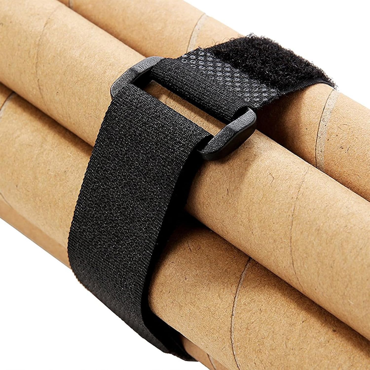 10-100pcs Reusable Hook and Lo - Cable Sleeve Neoprene 评论和价格