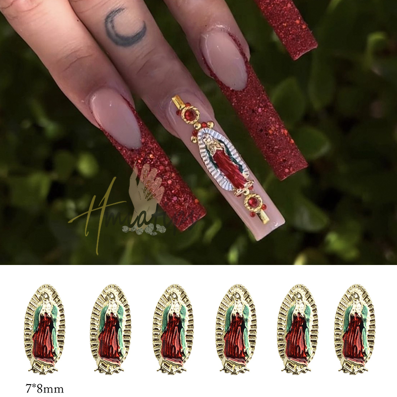 Nail Art Charm Alloy Virgin Ma - Trending Tech Accessories 评论和价格