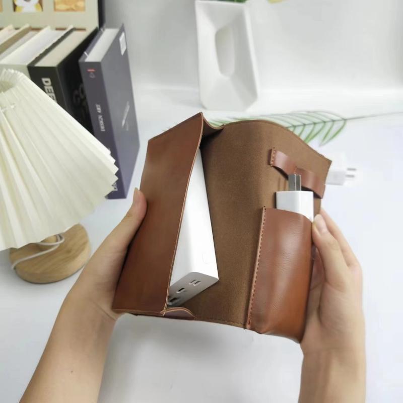 1PC PU Leather Multi-Compartme - Tech Accessories Organizer Pouch 评论和价格