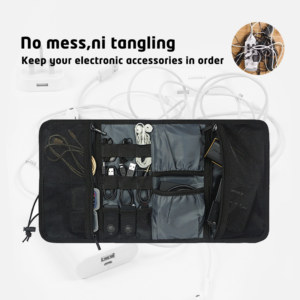 Home Cable Organizer Pouch | R - Tech Accessories Organizer Pouch 评论和价格