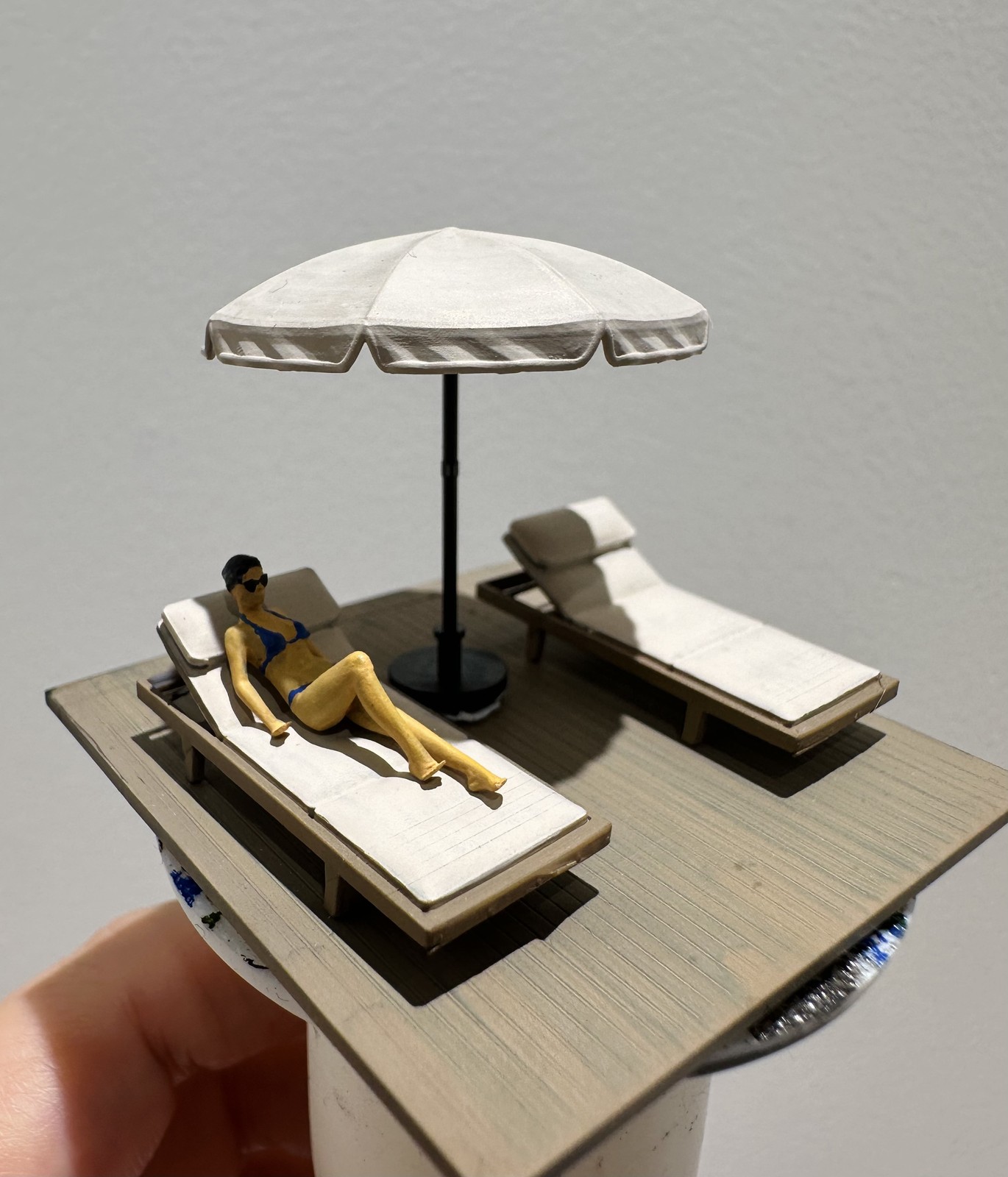 Diorama 1/64 Sun Bathing Micro - Tech Table Accessories 评论和价格