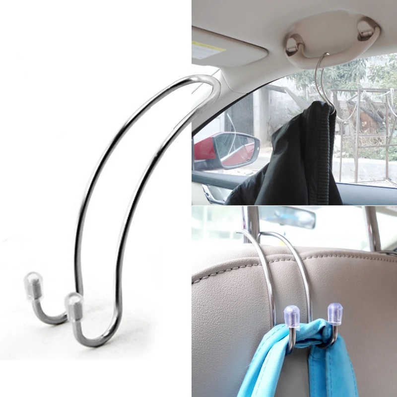 2pc/set Metal Car Seat Hook Au - Useful Tech Accessories 评论和价格