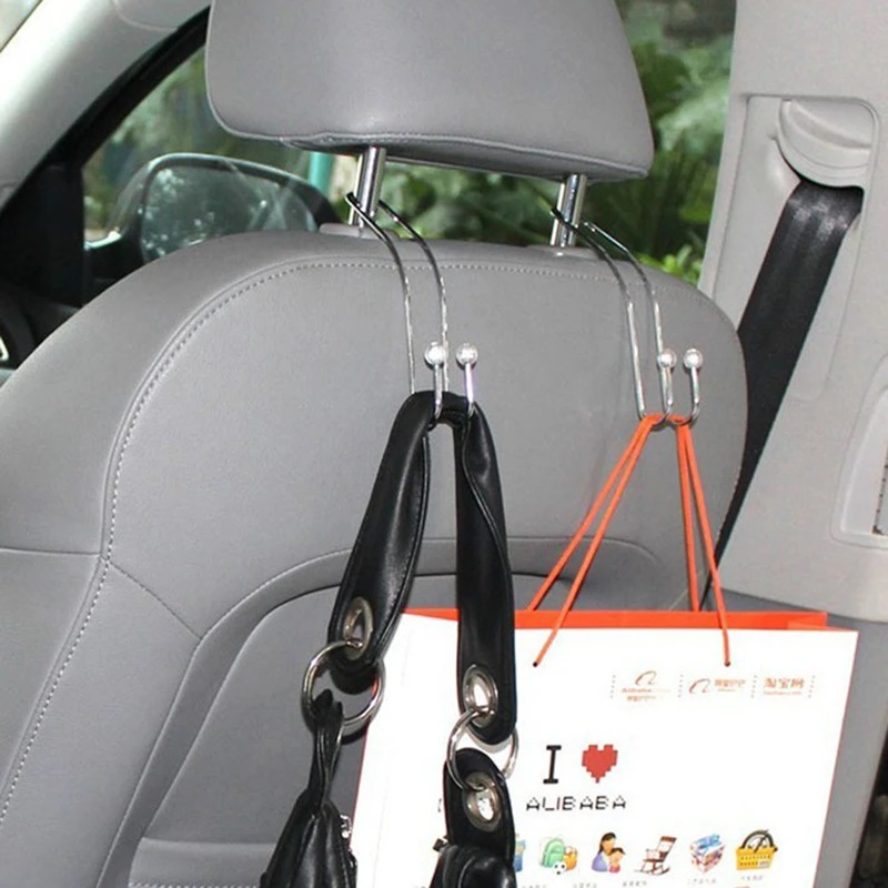 2pc/set Metal Car Seat Hook Au - Useful Tech Accessories 评论和价格