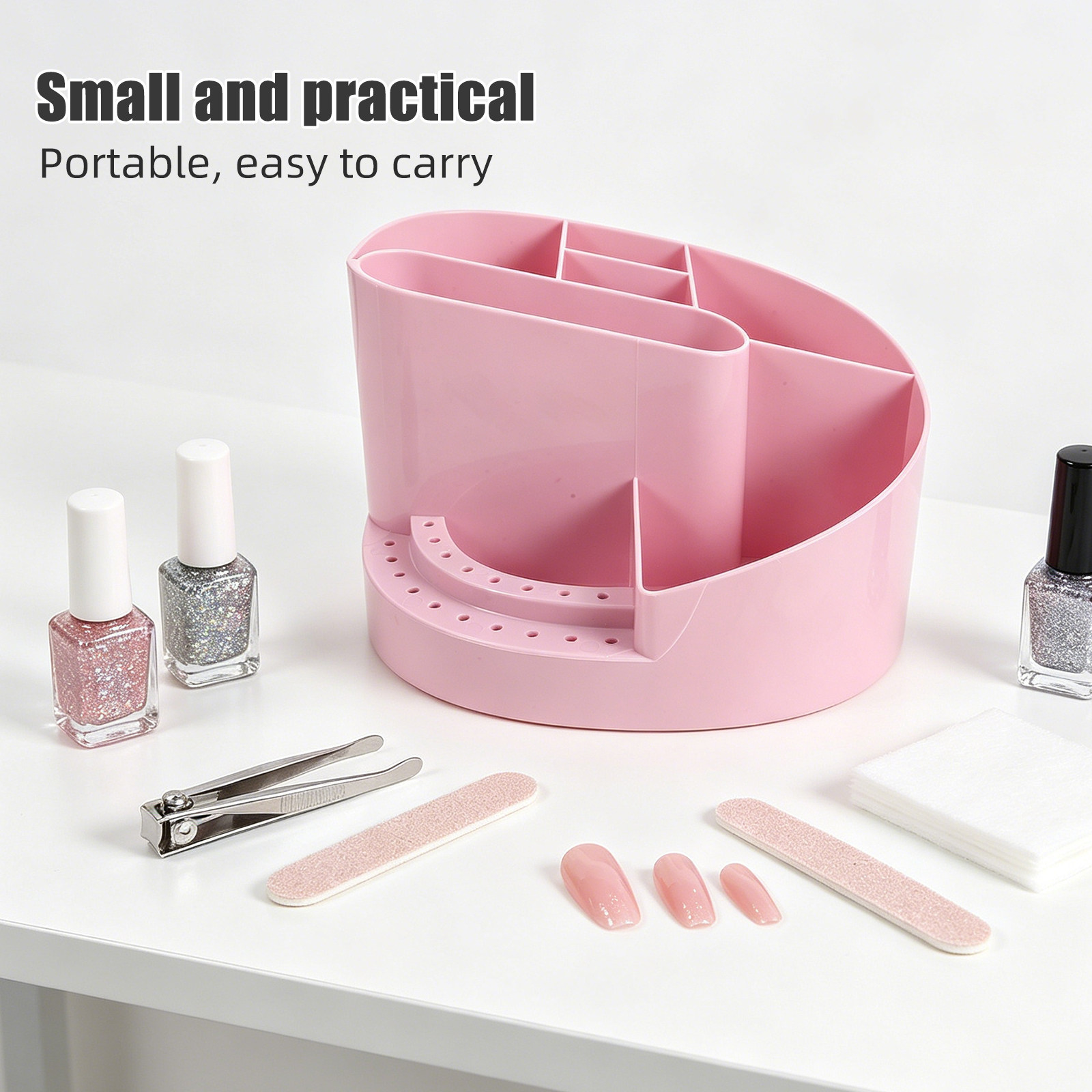 Nail Organizer Storage Box 7 C - Tech Accessories 评论和价格
