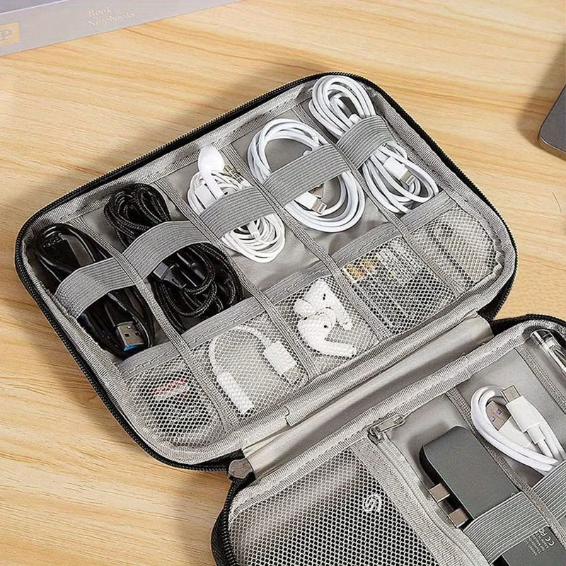1 Pack Portable Electronic Acc - Tech Accessories Organizer Pouch 评论和价格