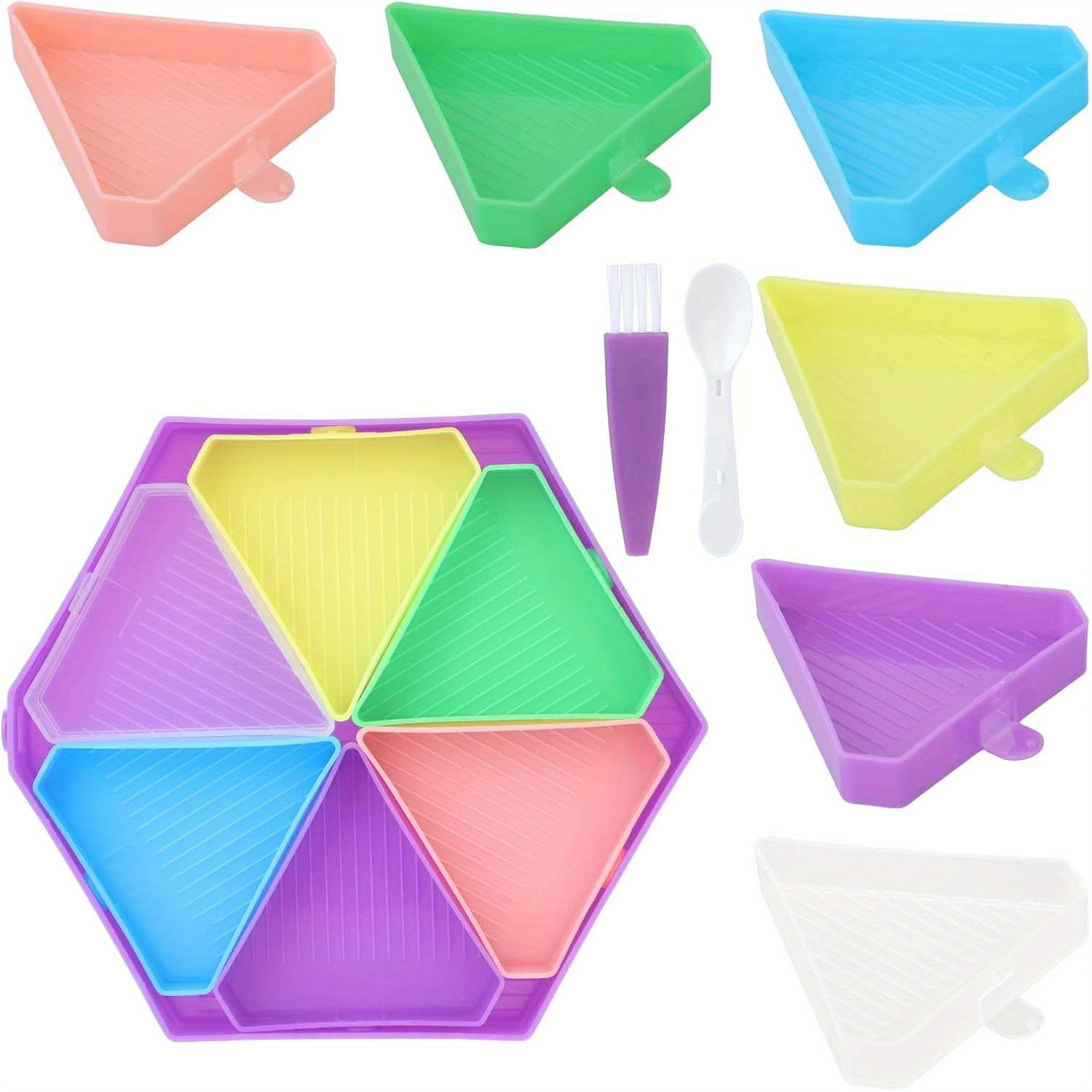 9PCS New Diamond Painting Tray - Useful Tech Accessories 评论和价格