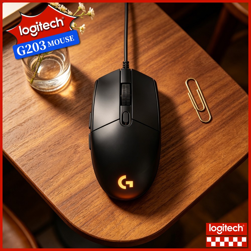 Logitech G203 Wired Gaming Mou - Logitech Mouse G203 评论和价格