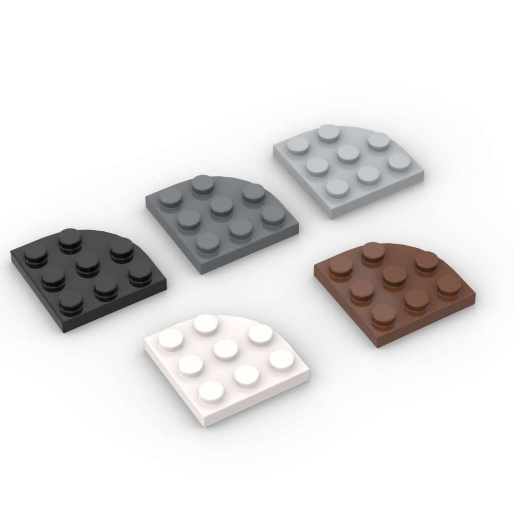 MOC 10PCS 30357 Round Corner 3 - Tech Accessories For Kids 评论和价格