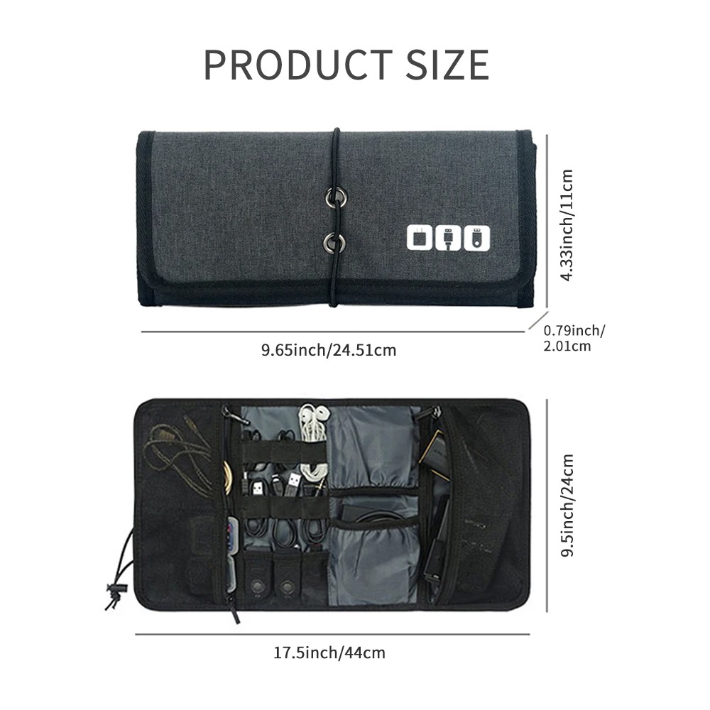 Electronic Organizer Cord Pouc - Tech Accessories Organizer Pouch 评论和价格