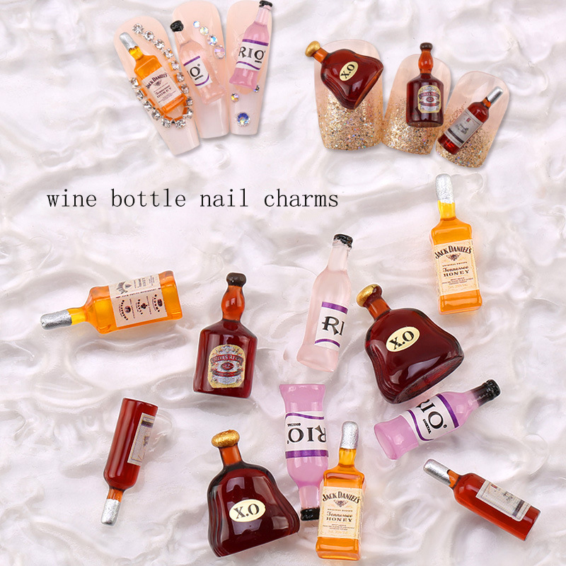 20*pcs New Wine Bottle Nail Ch - Trending Tech Accessories 评论和价格