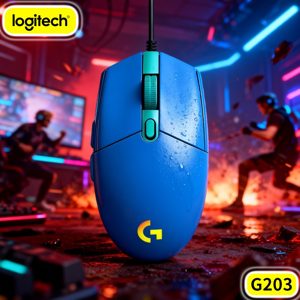 Logitech G203 Wired Gaming Mou - Logitech Mouse G203 评论和价格