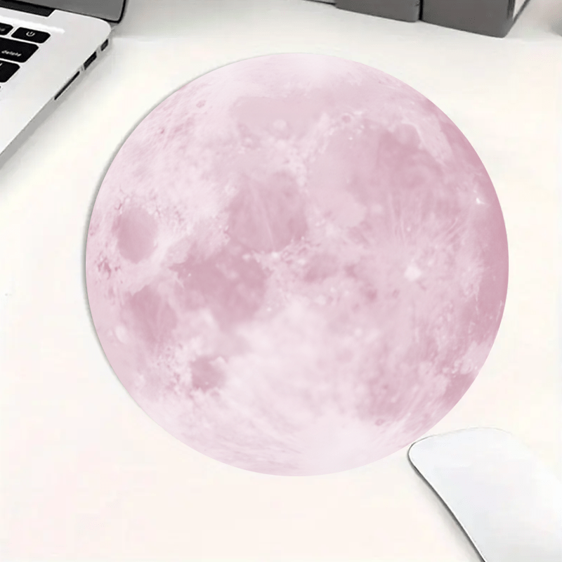 Moon Pattern Round Mouse Pad N - Tech Table Accessories 评论和价格