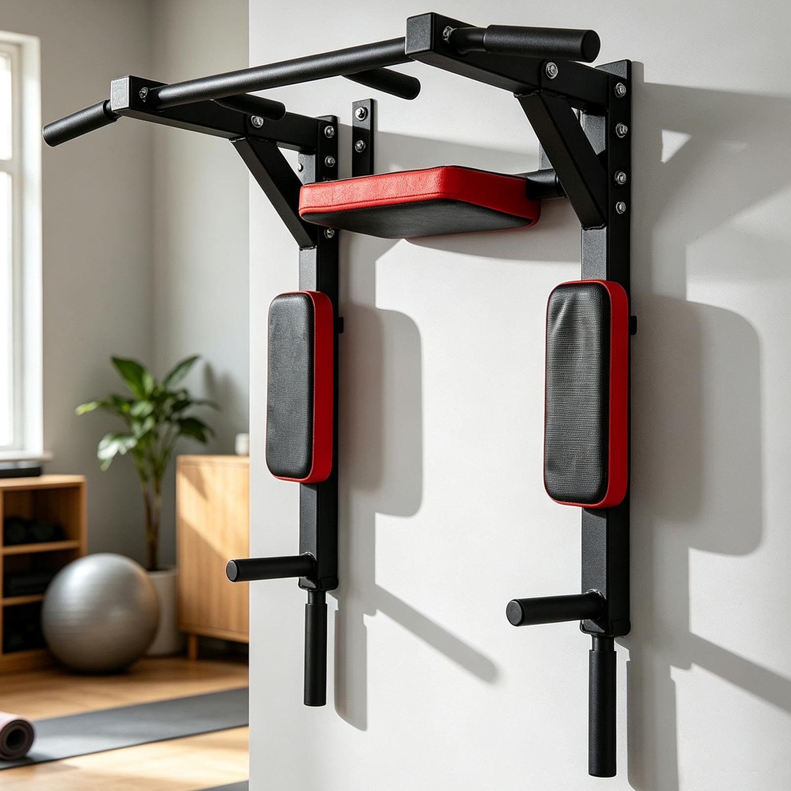 Wall-Mounted Pull-up Bar Fitne - Tech Accessories 评论和价格