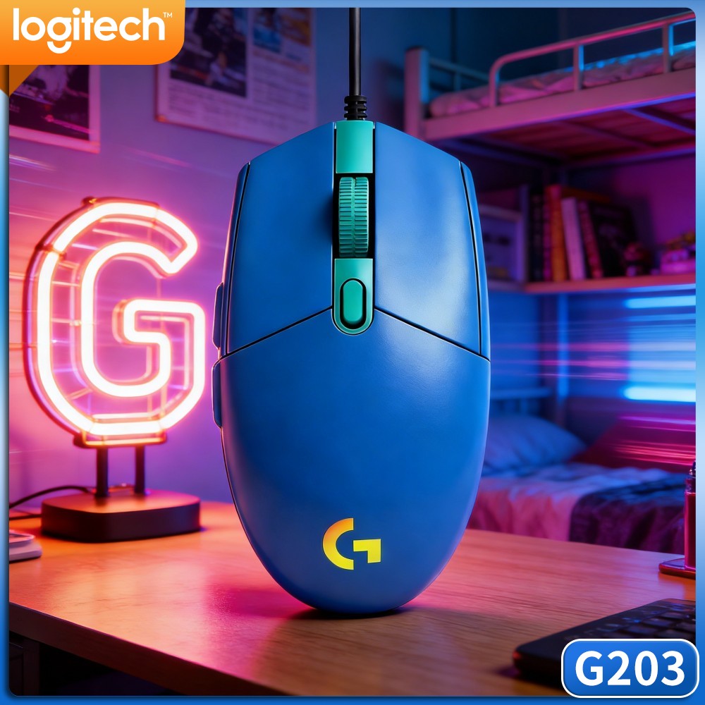 Logitech G203 Wired Gaming Mou - Logitech Mouse G203 评论和价格